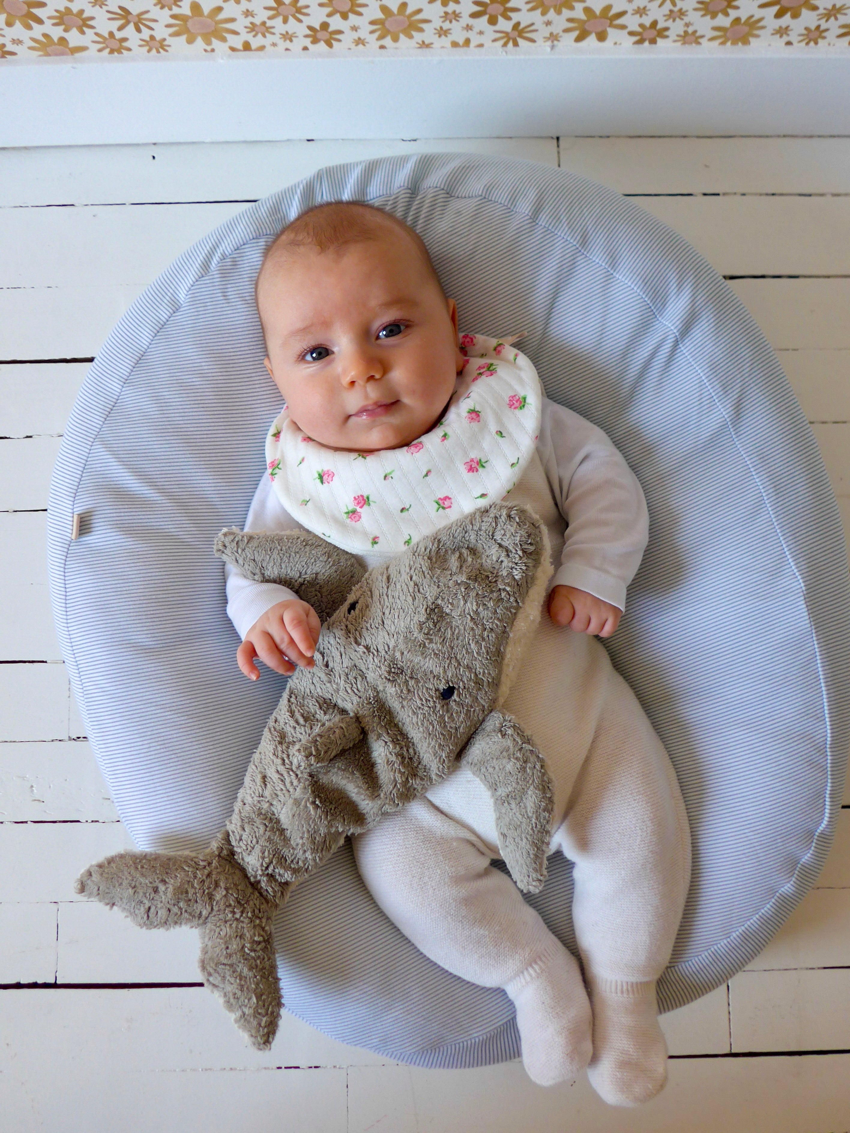 bavoir col bebe naissance