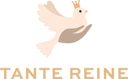 Tante Reine - Couverture d'emmaillotage - Logo